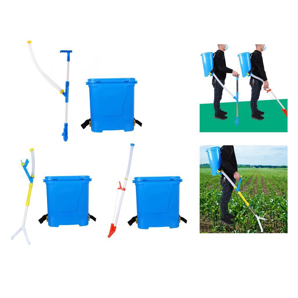 Fertilizer Dispenser - 25 L Manual Fertilizer Spreader Comfortable