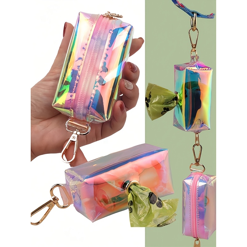 Fertilizer Dispenser - 1pc Holographic Reflective Dog Poop Bag