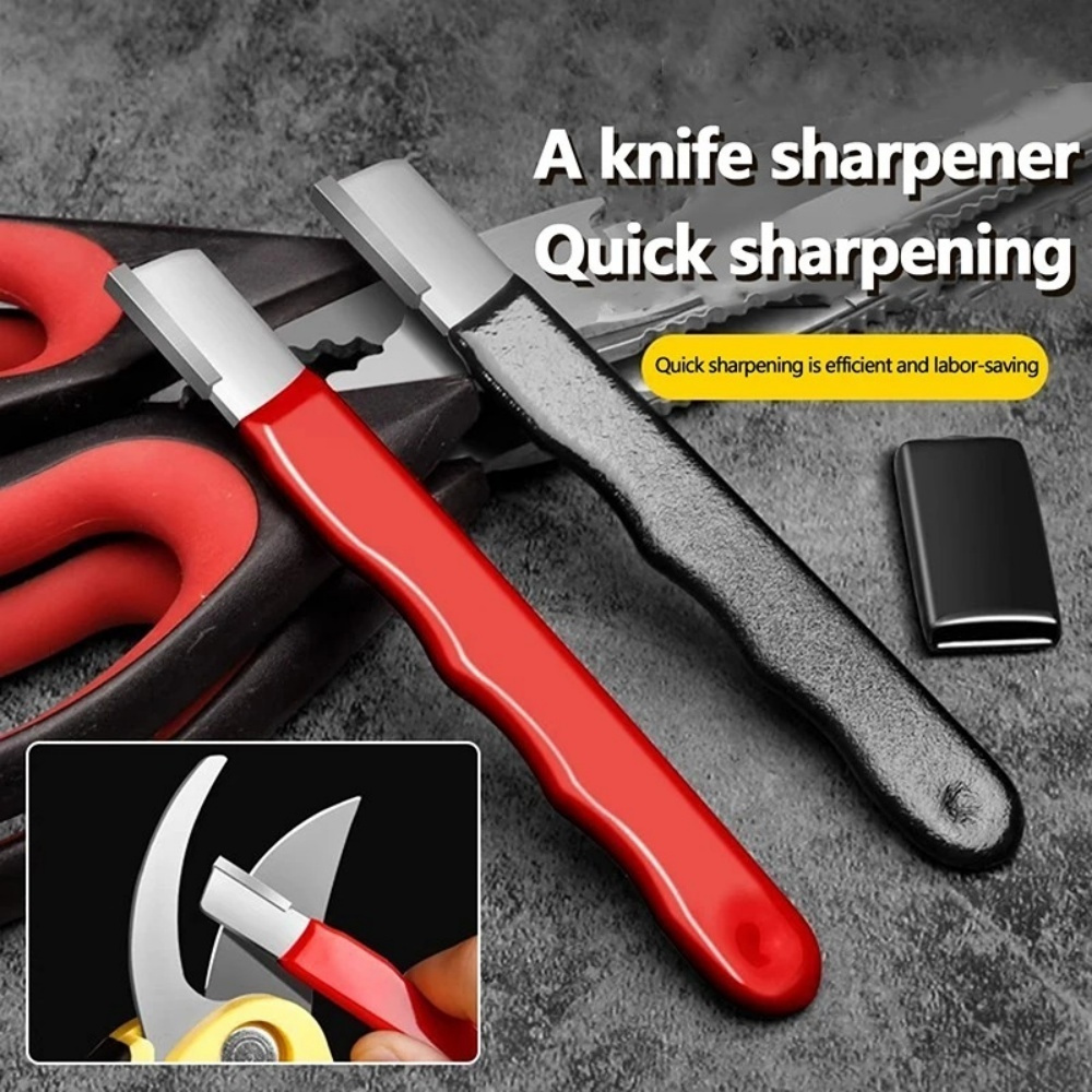 Gardening Tools Scissors - Professional Metal Knife Sharpener Scissors Sharpener