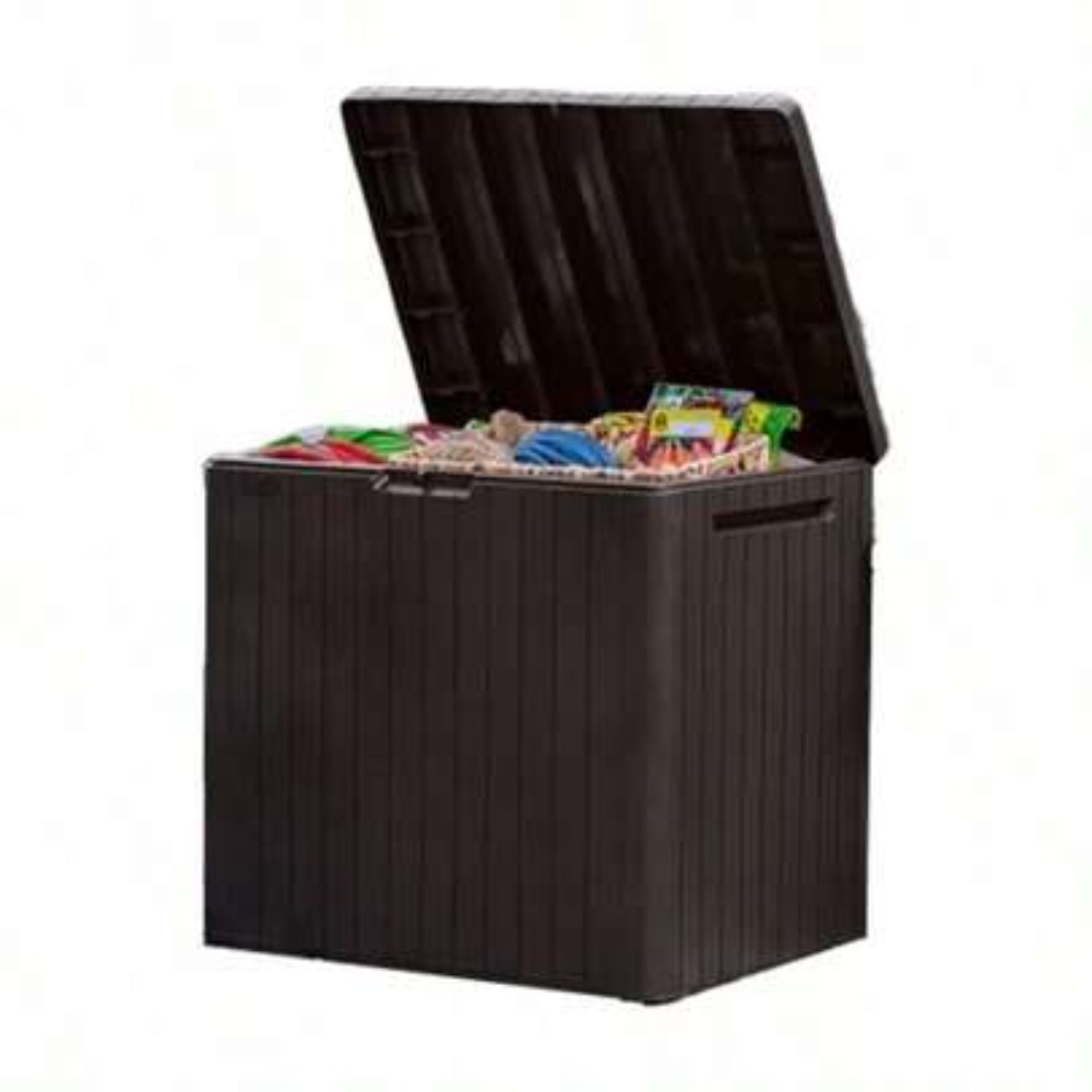 Gardening Tools And Accessories - 30 Gallon Resin Outdoor Storage Box