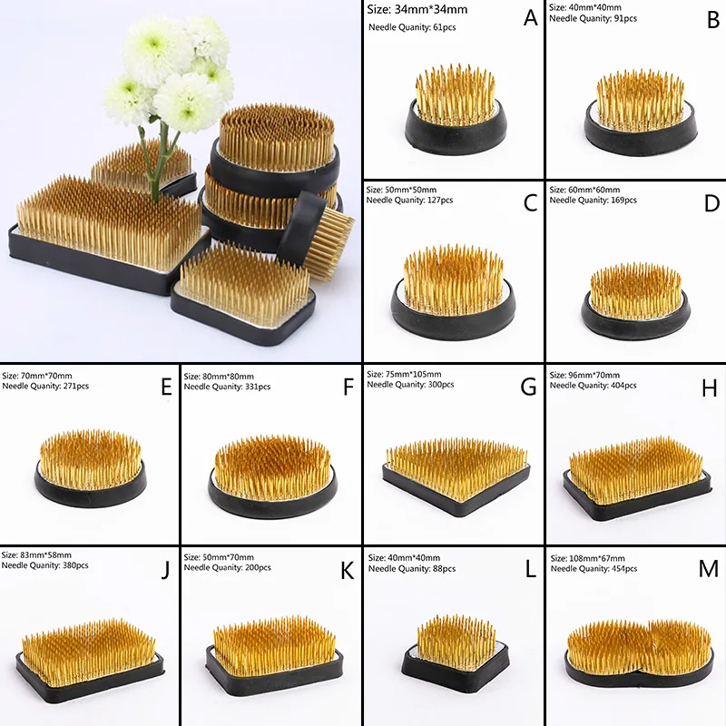Japanese Ikebana Kenzan Long R - Gardening Tools In Japan 评论和价格