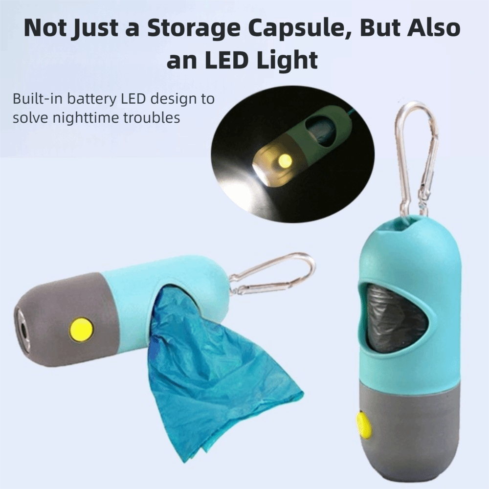 Metal Carabiner Dog Poop Bag D - Fertilizer Dispenser 评论和价格