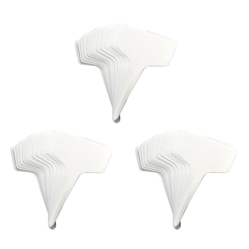 AT21-150Pcs Plastic Plant T-Ty - Garden Label Marker 评论和价格