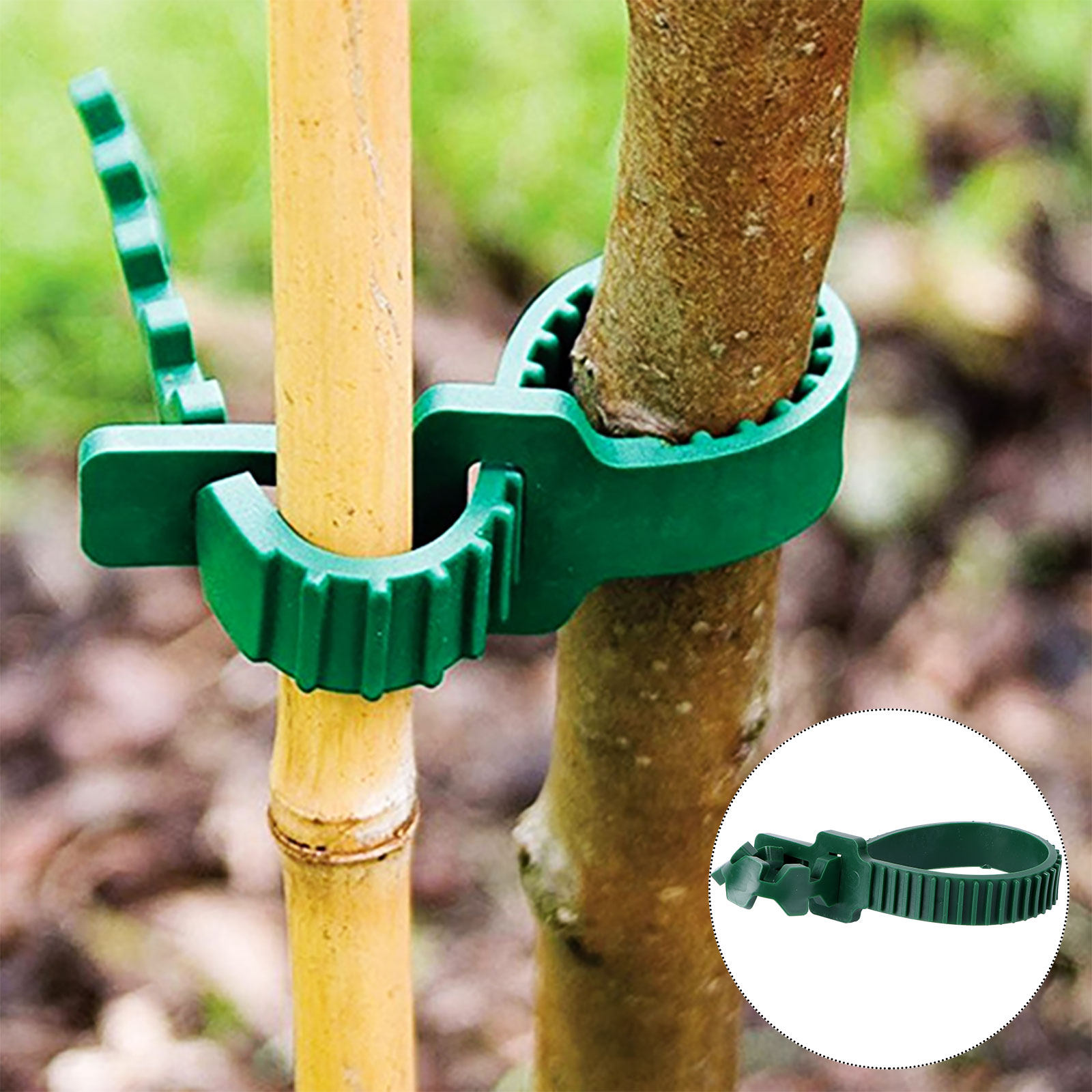 20Pcs Vine Fixing Buckle Garde - Plant Support Stake 评论和价格