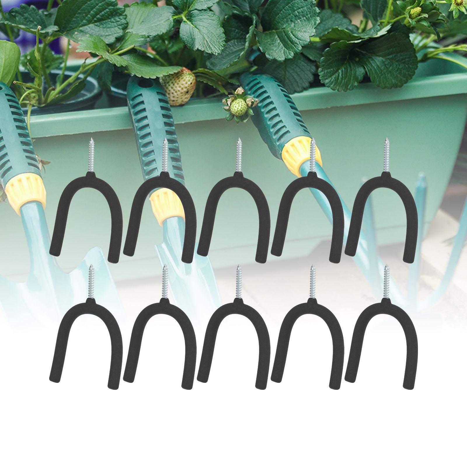 10Pcs Screw in U Hooks, Wall M - Gardening Tools Unique 评论和价格
