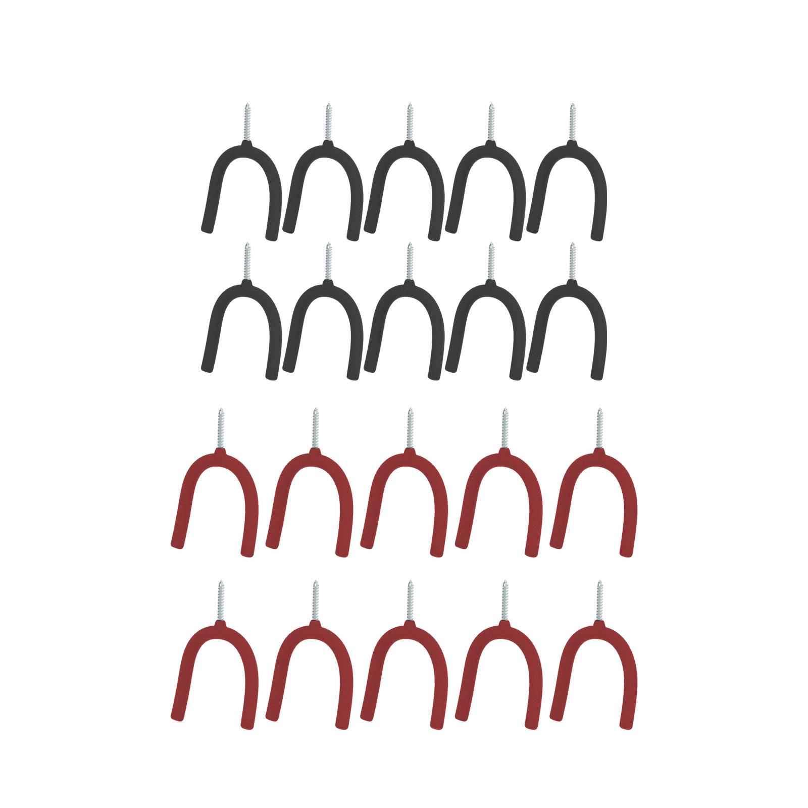 10Pcs Screw in U Hooks, Wall M - Gardening Tools Unique 评论和价格