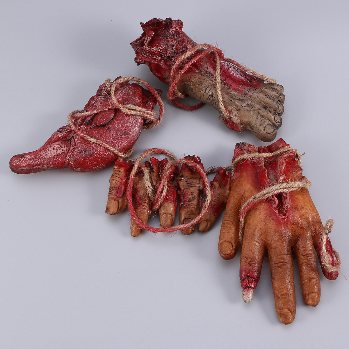 4pcs Halloween Realistic Organ - Gardening Tools Unique 评论和价格