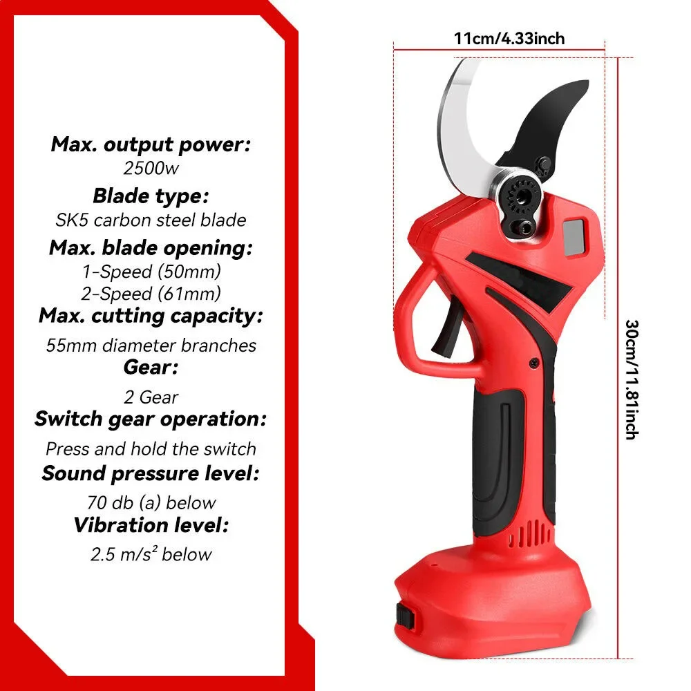 55mm Brushless Electric Scisso - Gardening Tools Scissors 评论和价格