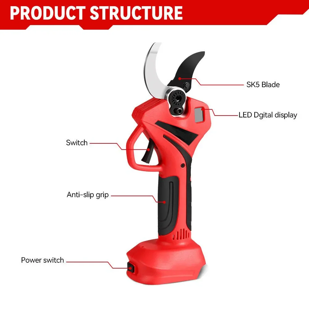 55mm Brushless Electric Scisso - Gardening Tools Scissors 评论和价格
