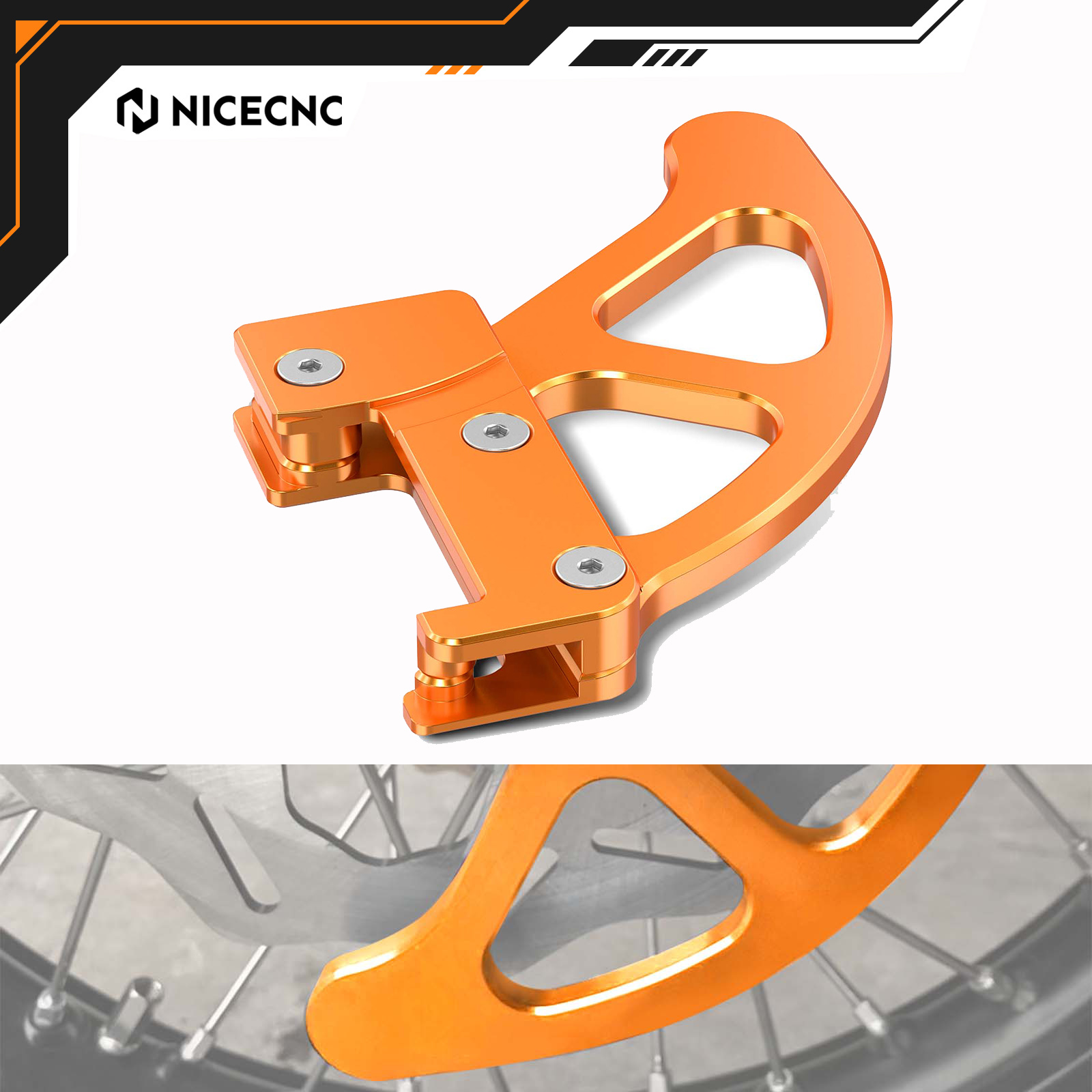 NICECNC Rear Brake Disc Guard  - Husqvarna Chainsaw 450 评论和价格